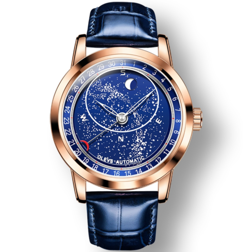 Full-automatic Starry Sky Fashion Waterproof Men Wristwatches